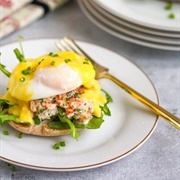 Crab Eggs Benedict