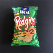 Wise, Ridgies, Sour Cream and Onion
