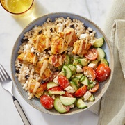 Chicken Shawarma Couscous Salad