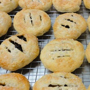 Homemade Blueberry Lime Eccles Cakes