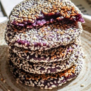 Purple Sweet Potato Cakes