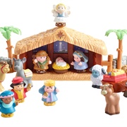 Little People Nativity Scene