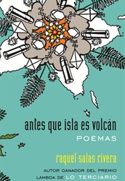 Antes Que Isla Es Volcán (Raquel Salas Rivera)