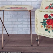 TV Dinner Tray Tables