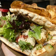 Marinated Chicken Flatbread