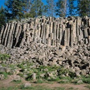 Sheepeater Cliff, Yellowstone, Wyoming, USA