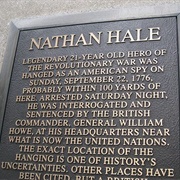 Nathan Hale Hanging Site