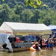 The Famous River Hot Dog Man