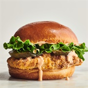 Tamalito Fried Chicken Sandwich