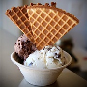 Waffle Cone Wedges