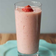 Strawberry Papaya Milk Tea