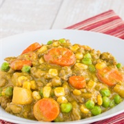 Hamburger Curry Stew