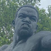 Larry Holmes the Easton Assassin Statue