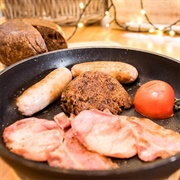 Clootie Dumpling With Jamón