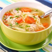 Supă De Pui Cu Tăieți