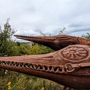 Torpedosaur, Weymouth, Dorset, UK
