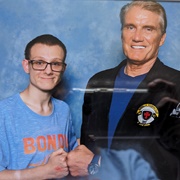 Me and Dolph Lundgren