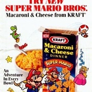 Super Mario Macaroni Cheese