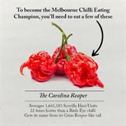 Eat the Hottest Pepper in the World