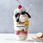 Häagen-Dazs Banana Split Dazzler Sundae