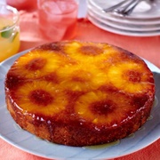 Gâteau Renversé Aux Ananas
