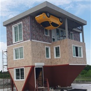 Upside Down House, Chernomorets, Bulgaria