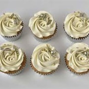 Gold & Silver Anniversary Cupcakes