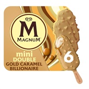 Magnum Mini Ijs Double Gold Caramel Billionaire