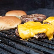 Home Grilled Cheeseburger