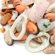 Frozen Seafood Mix