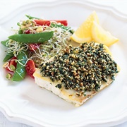 Roasted Hazelnut Fish