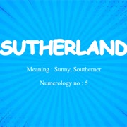 Sutherland