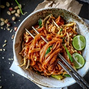 Vegan Tofu Pad Thai