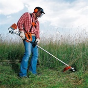 Operate a Brush Cutter