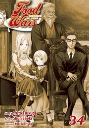 Food Wars Volume 34 (Yuto Tsukuda)