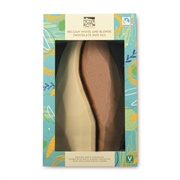 Belgian White and Blonde Chocolate Duo Easter Egg