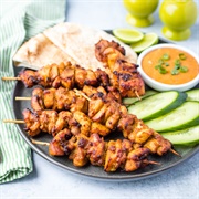 Miso Chicken Satay