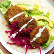 Harissa Filled Falafel