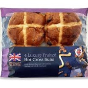 Luxury Fruited Hot Cross Buns