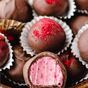 Raspberry Infusion Truffle