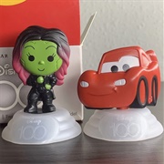 Gamora and Lightning McQueen
