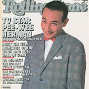 Pee-Wee Herman on the Cover of Rolling Stone 1987