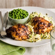 Jerk Chicken and Zucchini Rice