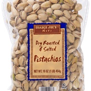 Trader Joe's Dry Roasted Salted Pistachios