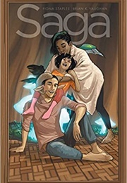Saga (Brain K Vaughan & Fiona Staples)