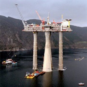 Troll a Gas Platform