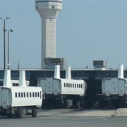 Dulles Airport Mobile Lounges