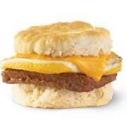 Sausage, Egg & Cheese Biscuit