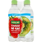 Sparkling Strawberry & Kiwi Flavoured Water