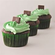 Mint Bar Cupcake
